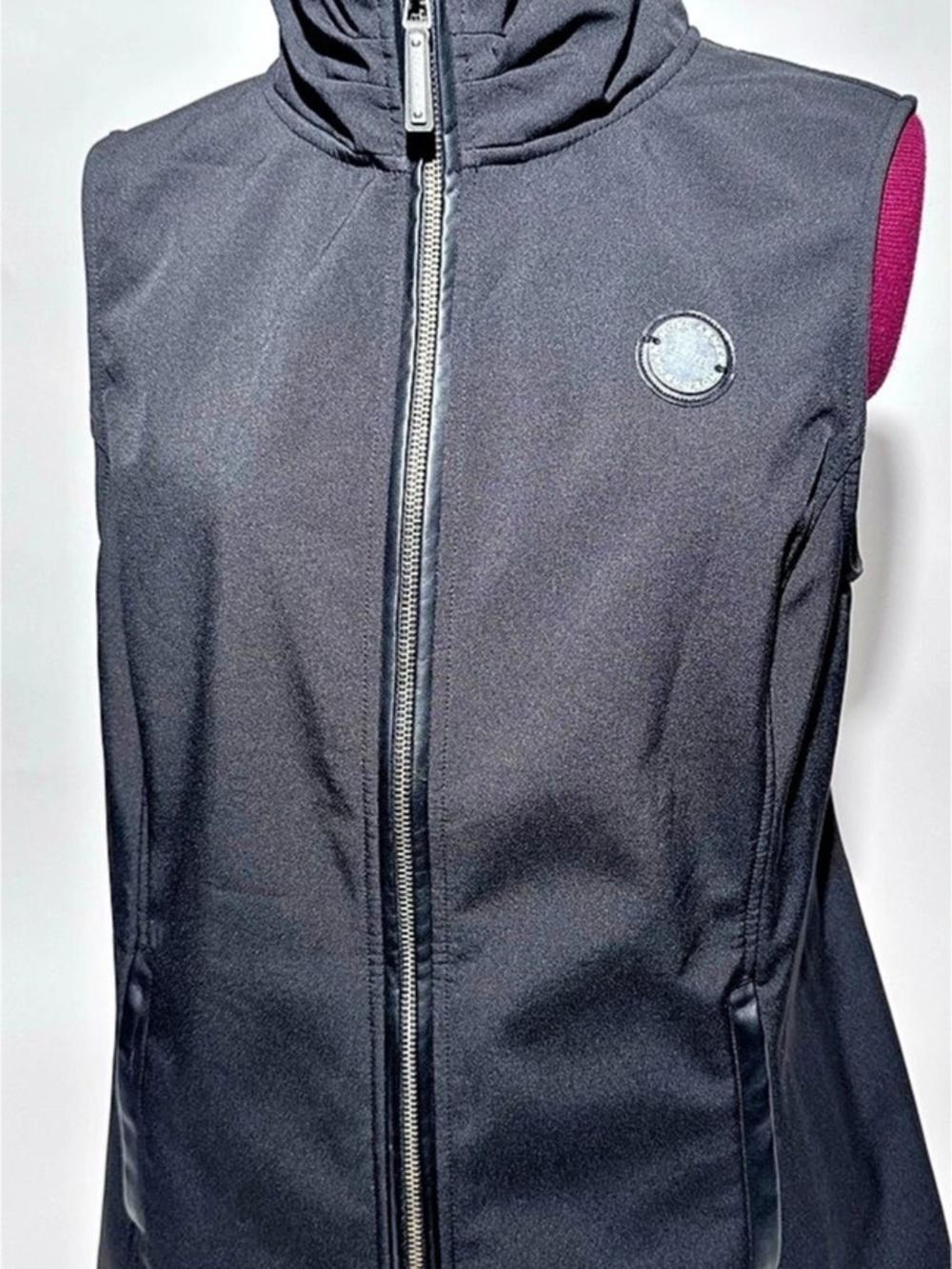 Noel Asmar Equestrian Lightweight Softshell Vest Black & Pink